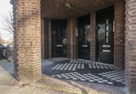 Hoekportiek Amstelveenseweg/Olympiakade.
<br/>
Marcel Westhoff, 2015-12-01